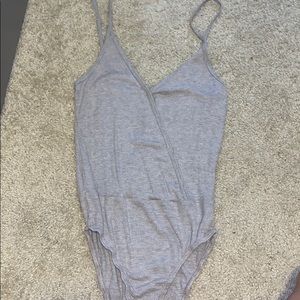 Low neck bodysuit